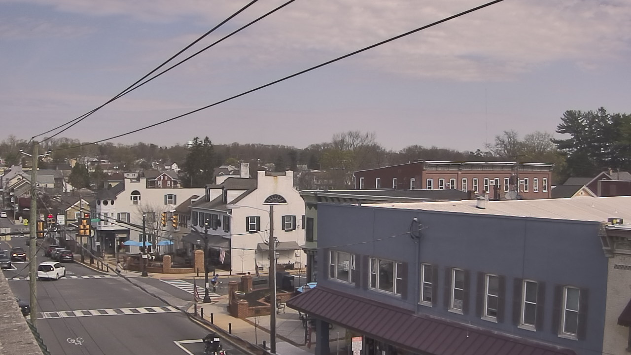 Thumbnail for current weather camera view from Elizabethtown Public Library in Elizabethtown, Pennsylvania