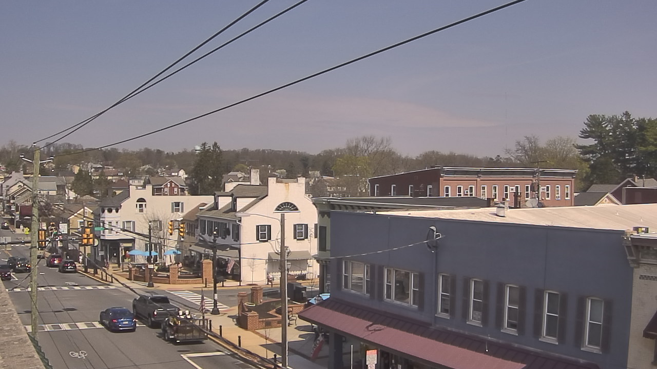 Thumbnail for current weather camera view from Elizabethtown Public Library in Elizabethtown, Pennsylvania