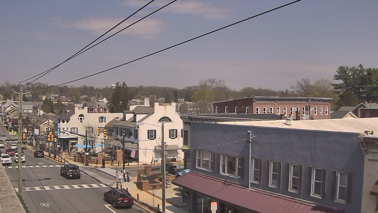 Thumbnail for current weather camera view from Elizabethtown Public Library in Elizabethtown, Pennsylvania