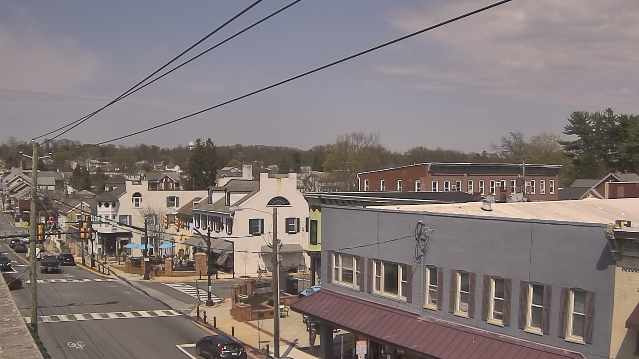 Thumbnail for current weather camera view from Elizabethtown Public Library in Elizabethtown, Pennsylvania
