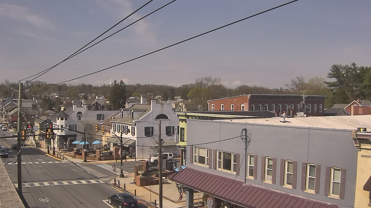 Thumbnail for current weather camera view from Elizabethtown Public Library in Elizabethtown, Pennsylvania