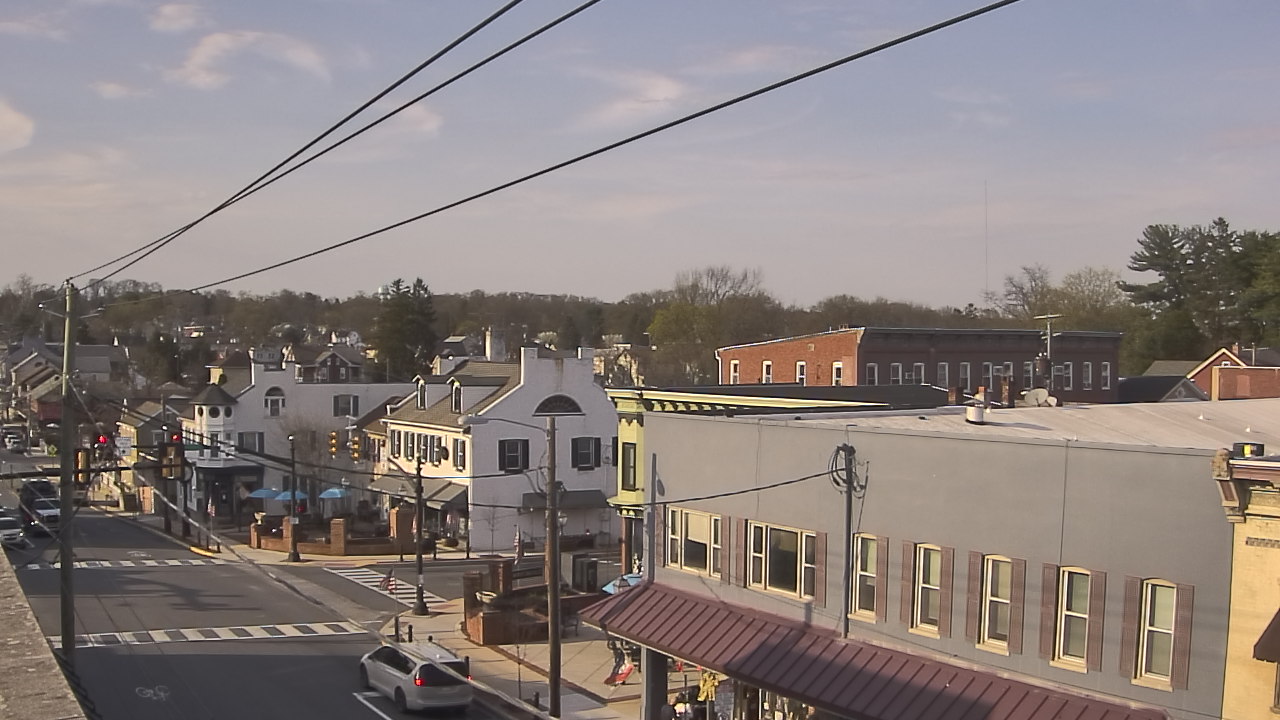 Thumbnail for current weather camera view from Elizabethtown Public Library in Elizabethtown, Pennsylvania