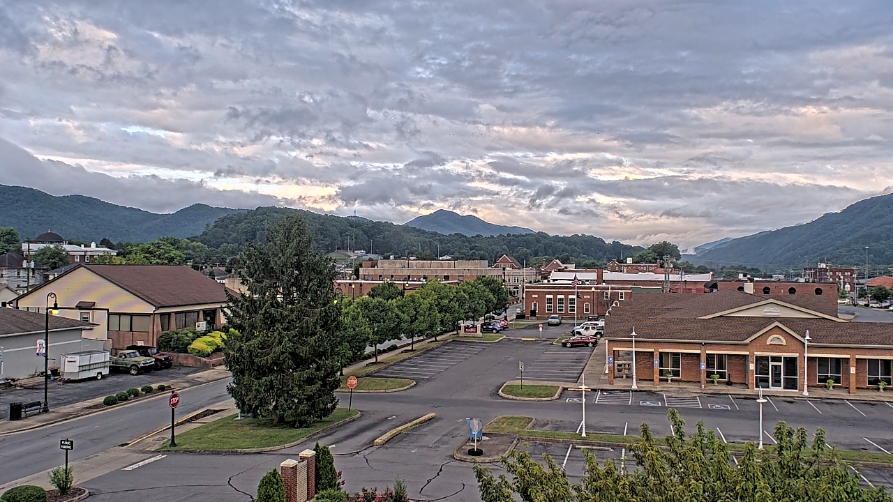Thumbnail for current weather camera view from Erwin Town Hall in Erwin, Tennessee