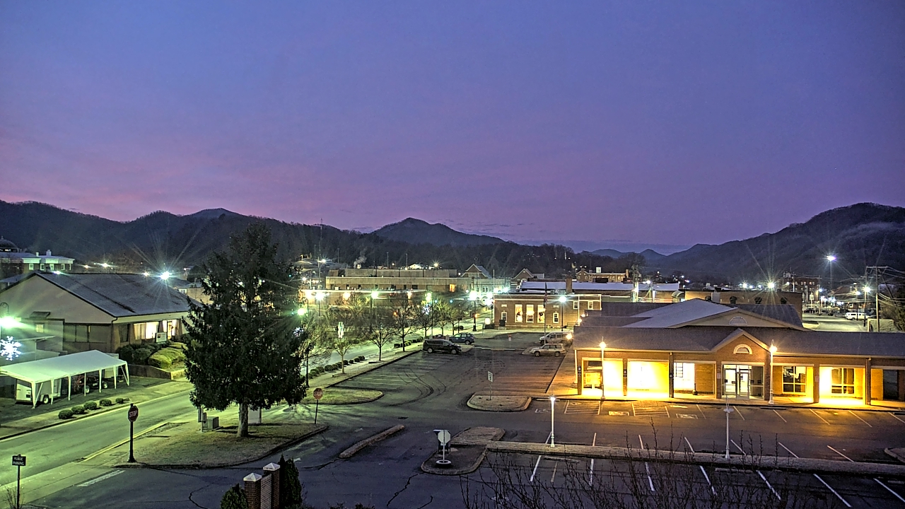 Thumbnail for current weather camera view from Erwin Town Hall in Erwin, Tennessee