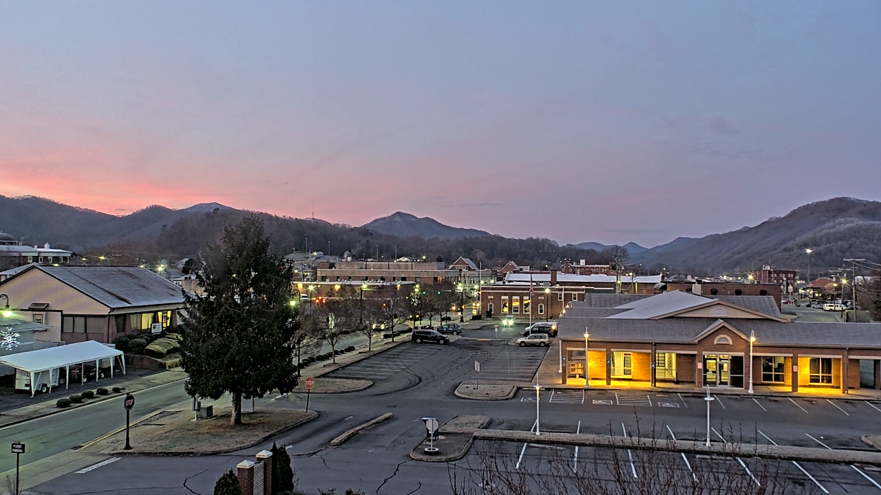 Thumbnail for current weather camera view from Erwin Town Hall in Erwin, Tennessee