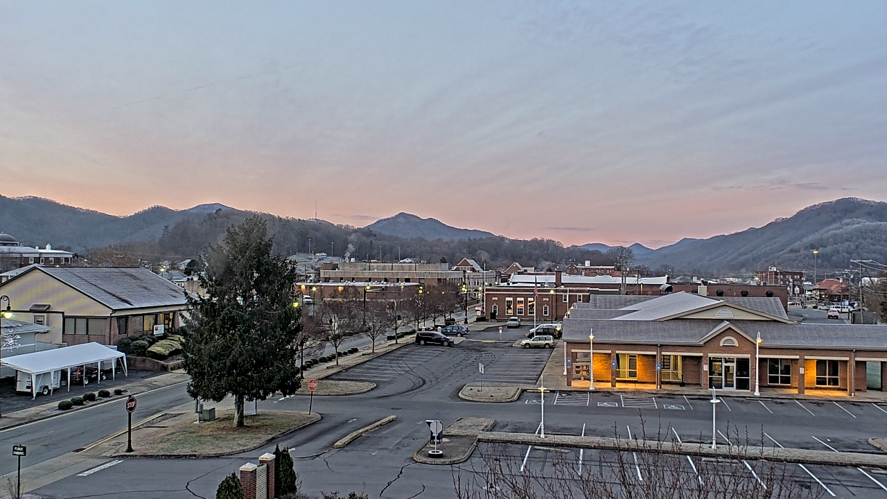 Thumbnail for current weather camera view from Erwin Town Hall in Erwin, Tennessee