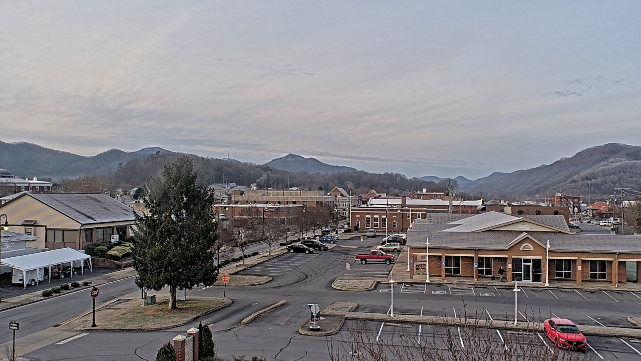 Thumbnail for current weather camera view from Erwin Town Hall in Erwin, Tennessee