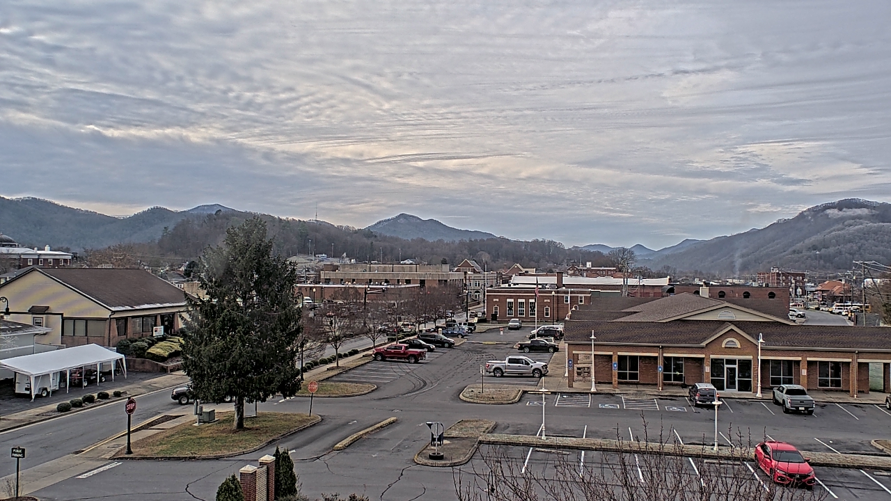 Thumbnail for current weather camera view from Erwin Town Hall in Erwin, Tennessee