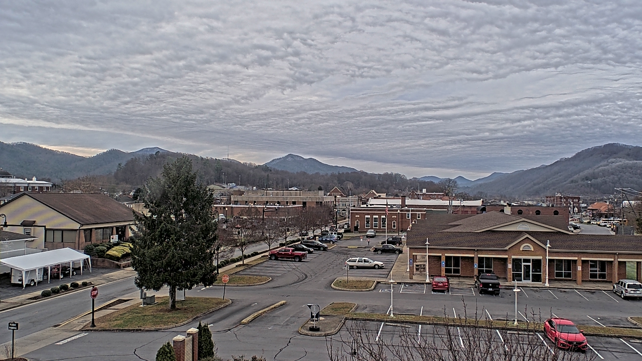 Thumbnail for current weather camera view from Erwin Town Hall in Erwin, Tennessee
