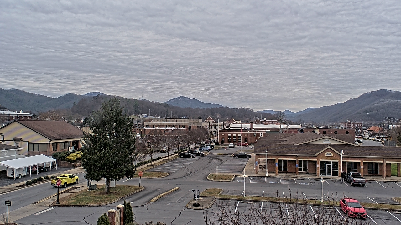 Thumbnail for current weather camera view from Erwin Town Hall in Erwin, Tennessee