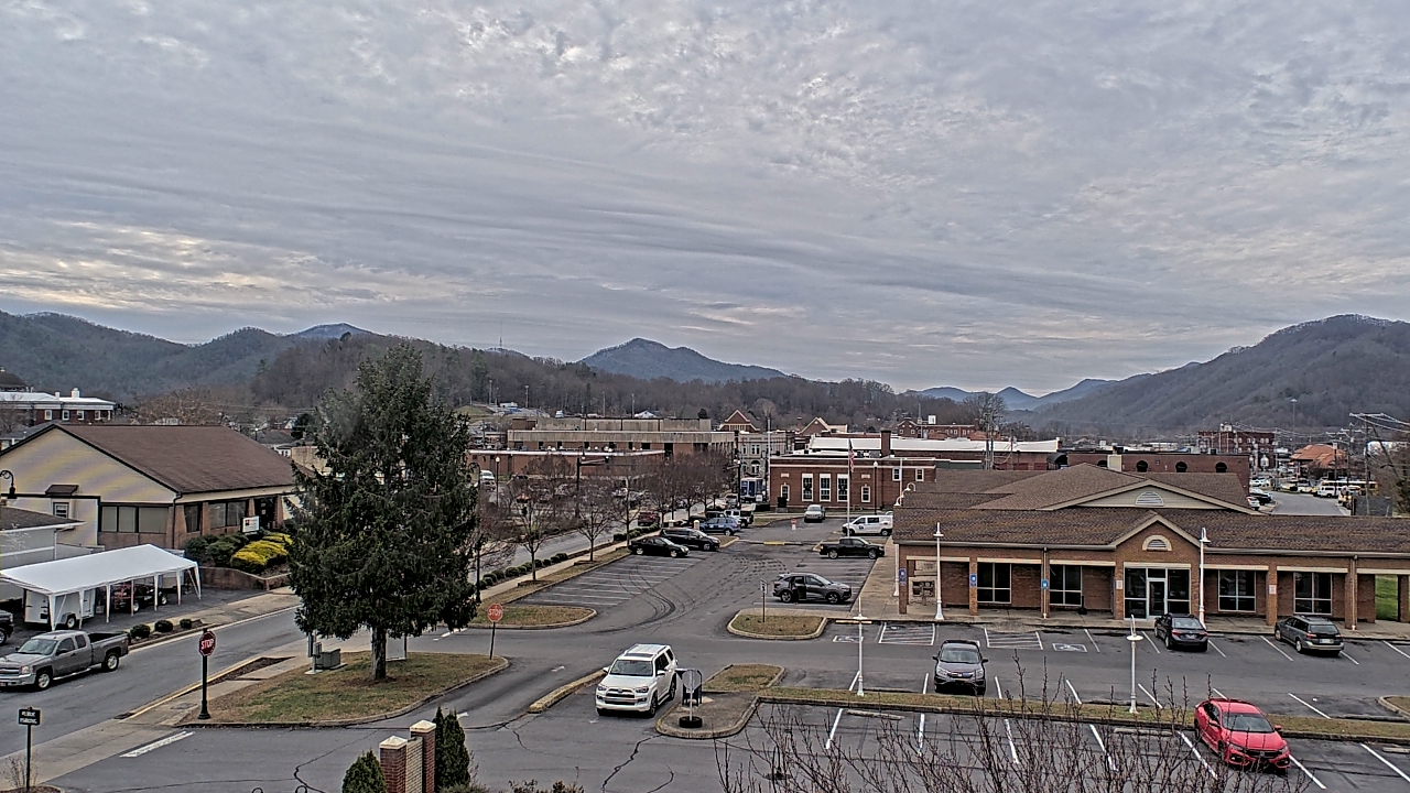 Thumbnail for current weather camera view from Erwin Town Hall in Erwin, Tennessee