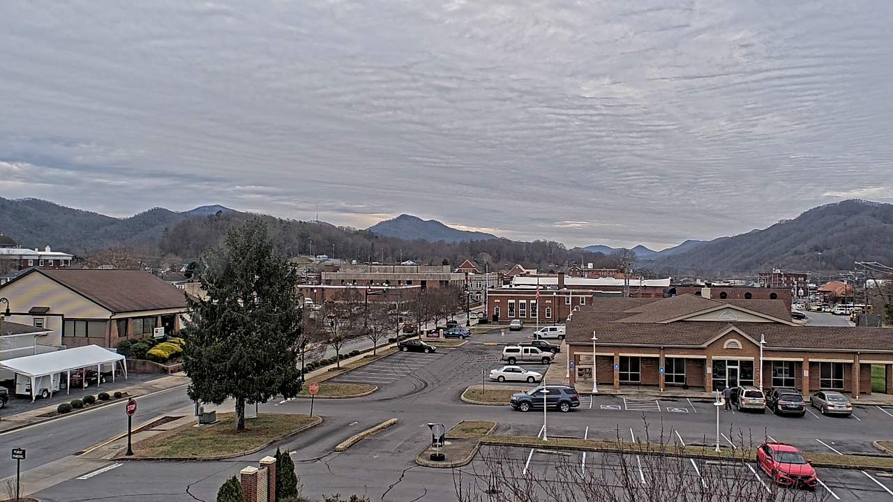 Thumbnail for current weather camera view from Erwin Town Hall in Erwin, Tennessee