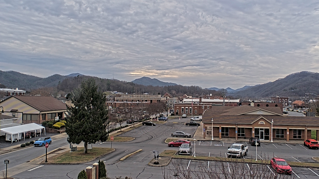 Thumbnail for current weather camera view from Erwin Town Hall in Erwin, Tennessee