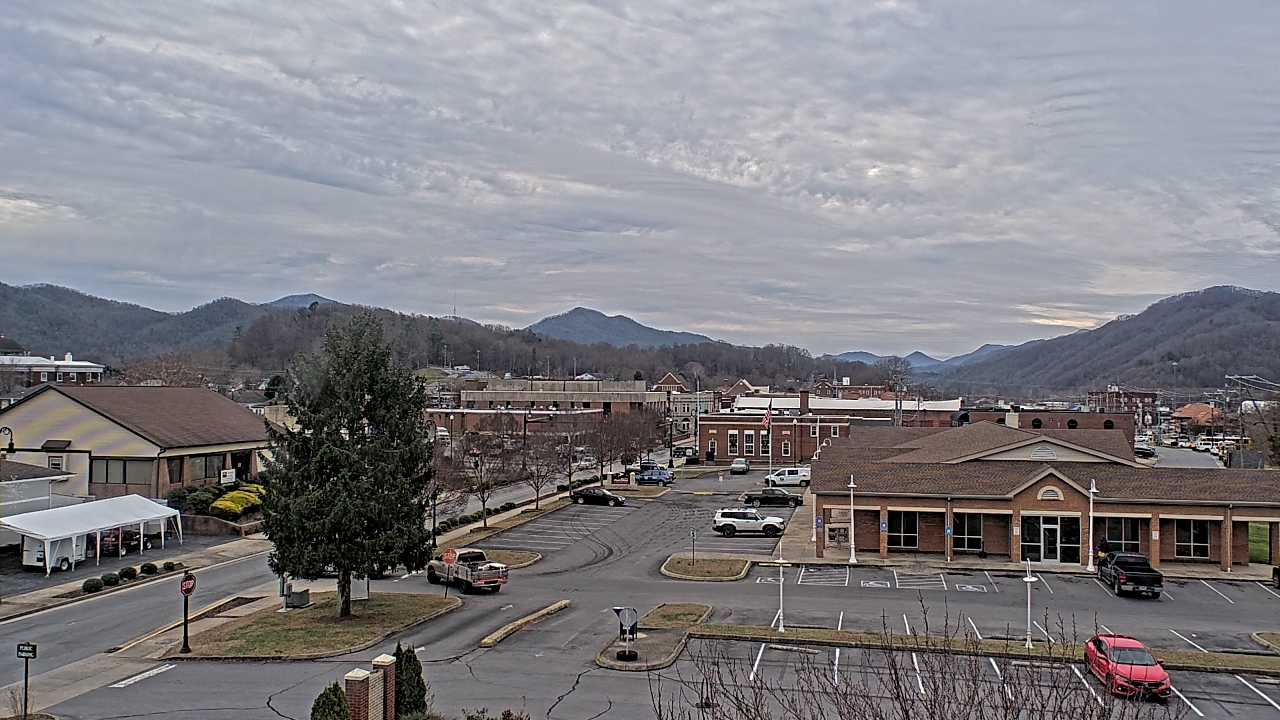 Thumbnail for current weather camera view from Erwin Town Hall in Erwin, Tennessee