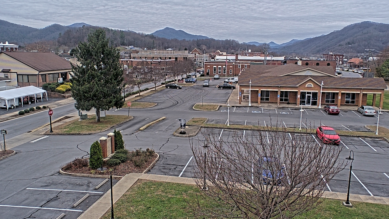 Thumbnail for current weather camera view from Erwin Town Hall in Erwin, Tennessee