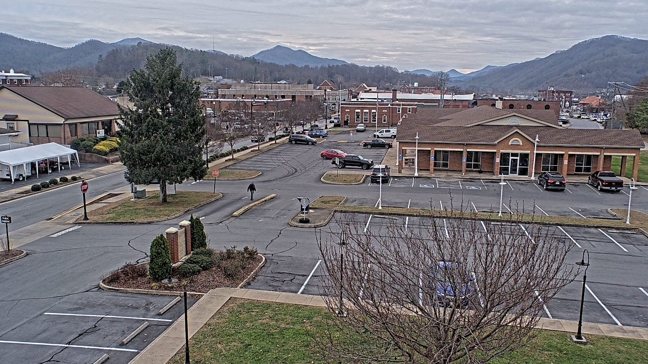 Thumbnail for current weather camera view from Erwin Town Hall in Erwin, Tennessee