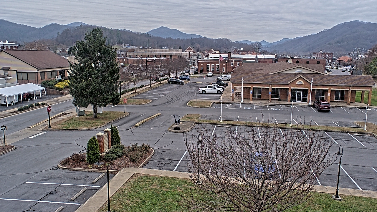 Thumbnail for current weather camera view from Erwin Town Hall in Erwin, Tennessee