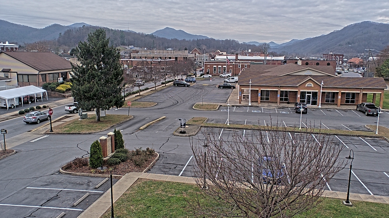 Thumbnail for current weather camera view from Erwin Town Hall in Erwin, Tennessee