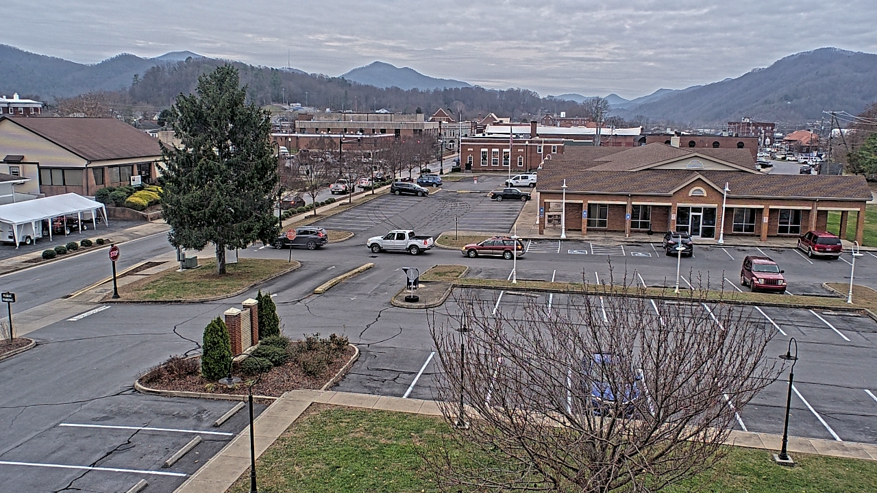 Thumbnail for current weather camera view from Erwin Town Hall in Erwin, Tennessee