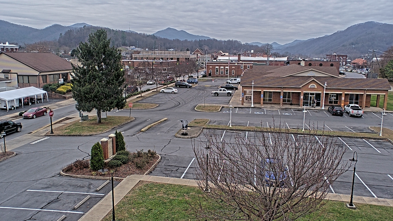Thumbnail for current weather camera view from Erwin Town Hall in Erwin, Tennessee