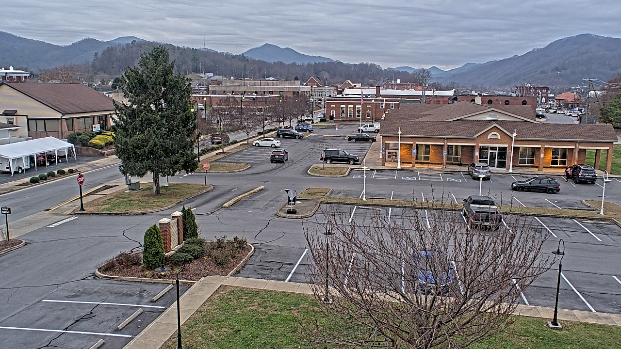 Thumbnail for current weather camera view from Erwin Town Hall in Erwin, Tennessee