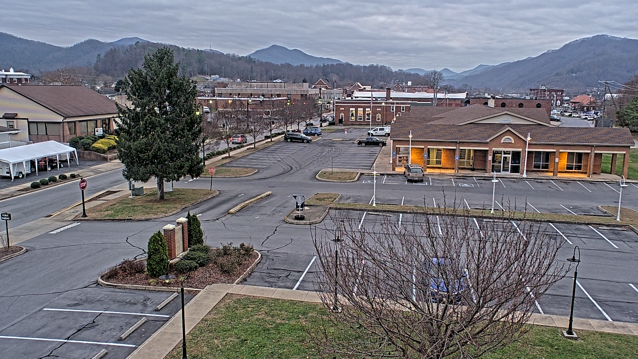 Thumbnail for current weather camera view from Erwin Town Hall in Erwin, Tennessee