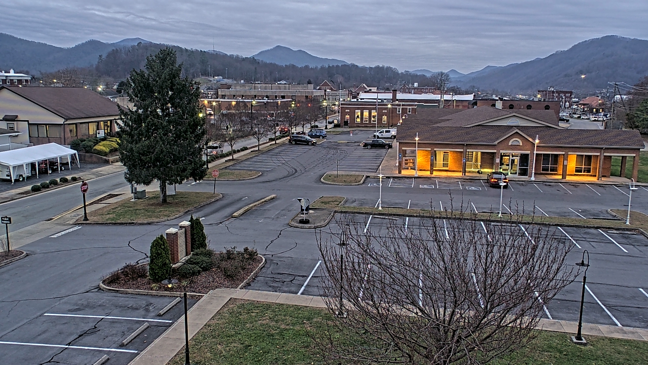 Thumbnail for current weather camera view from Erwin Town Hall in Erwin, Tennessee