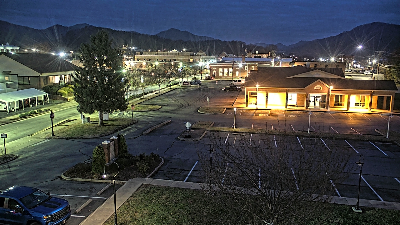 Thumbnail for current weather camera view from Erwin Town Hall in Erwin, Tennessee