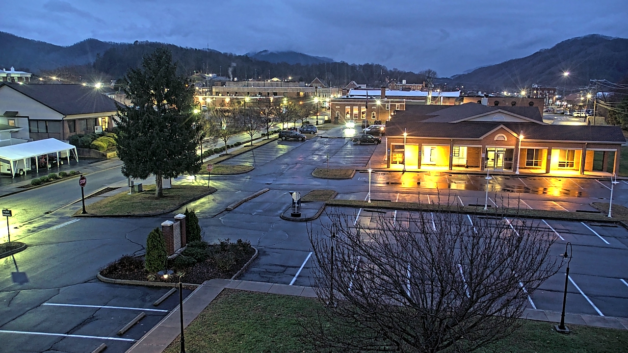 Thumbnail for current weather camera view from Erwin Town Hall in Erwin, Tennessee