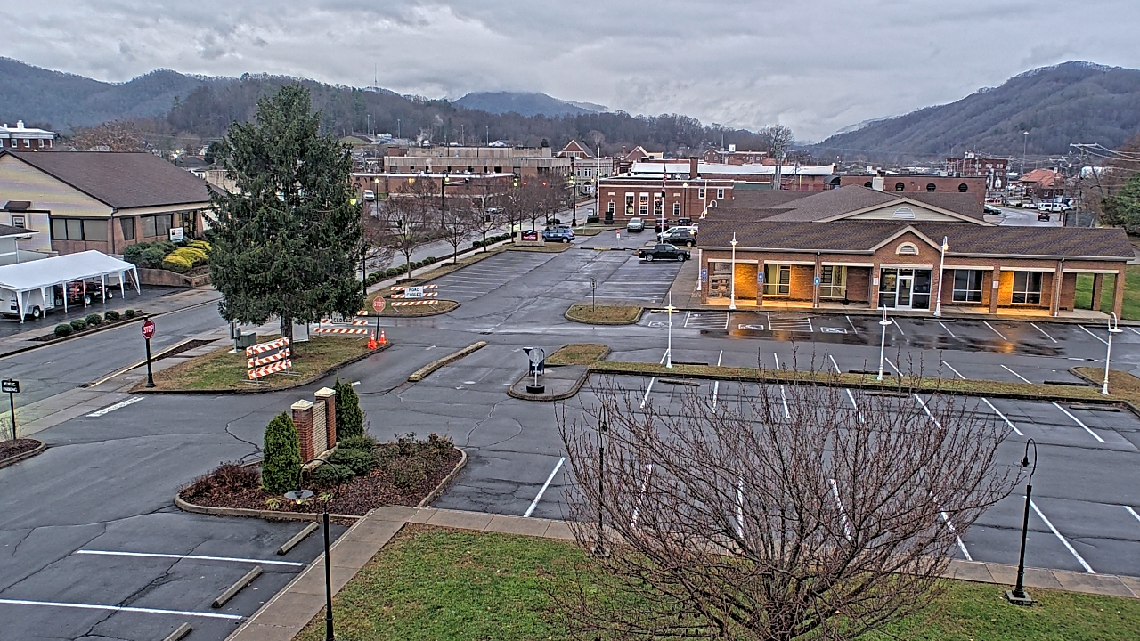 Thumbnail for current weather camera view from Erwin Town Hall in Erwin, Tennessee