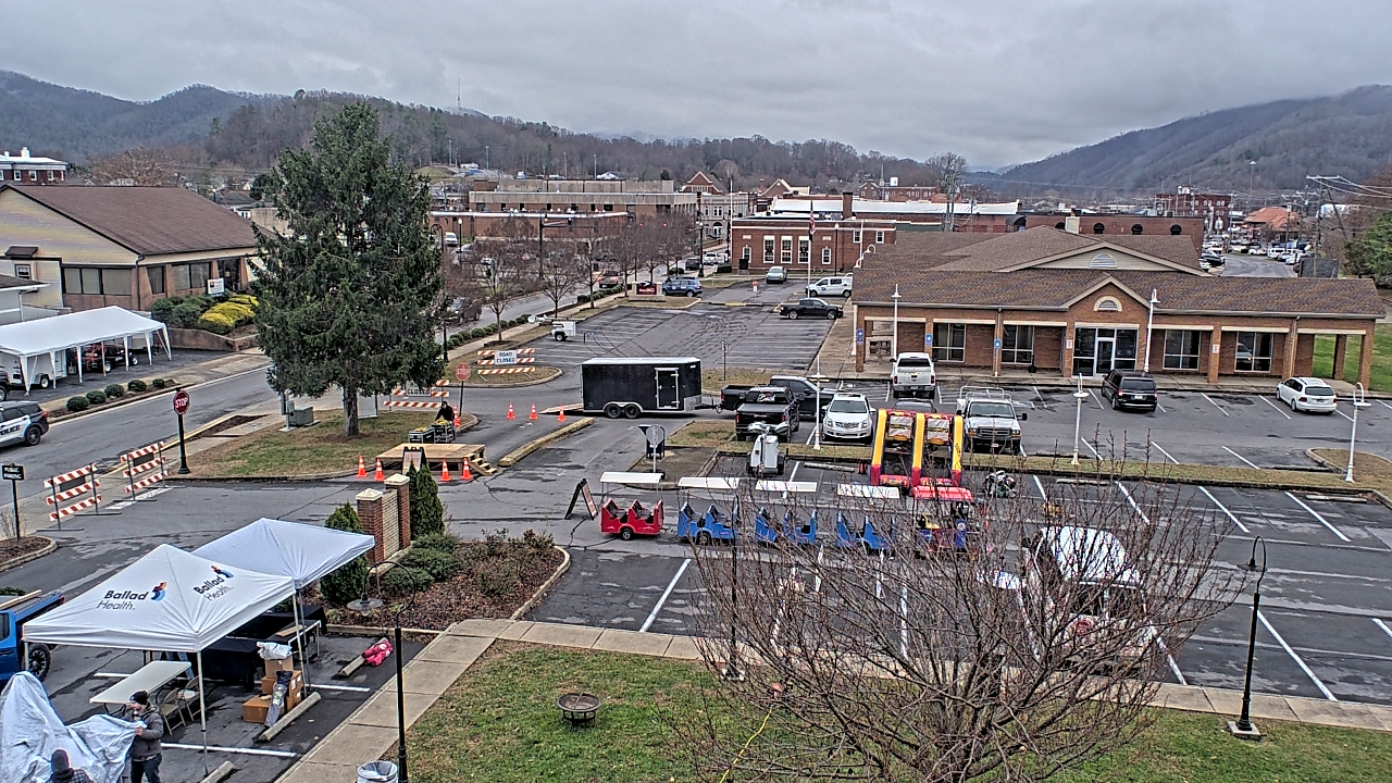 Thumbnail for current weather camera view from Erwin Town Hall in Erwin, Tennessee