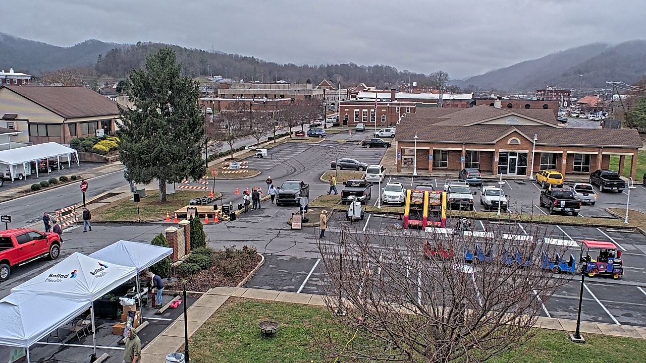 Thumbnail for current weather camera view from Erwin Town Hall in Erwin, Tennessee