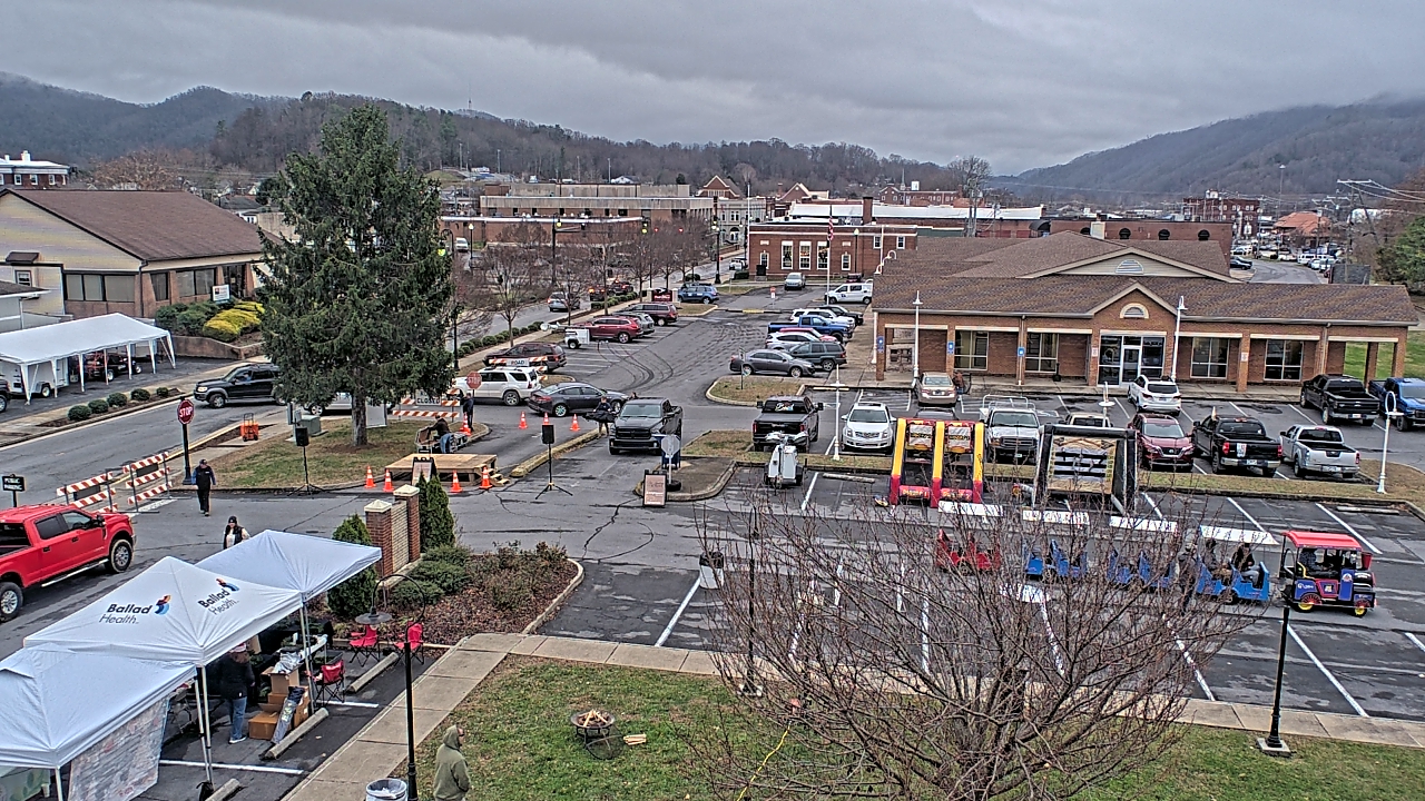 Thumbnail for current weather camera view from Erwin Town Hall in Erwin, Tennessee
