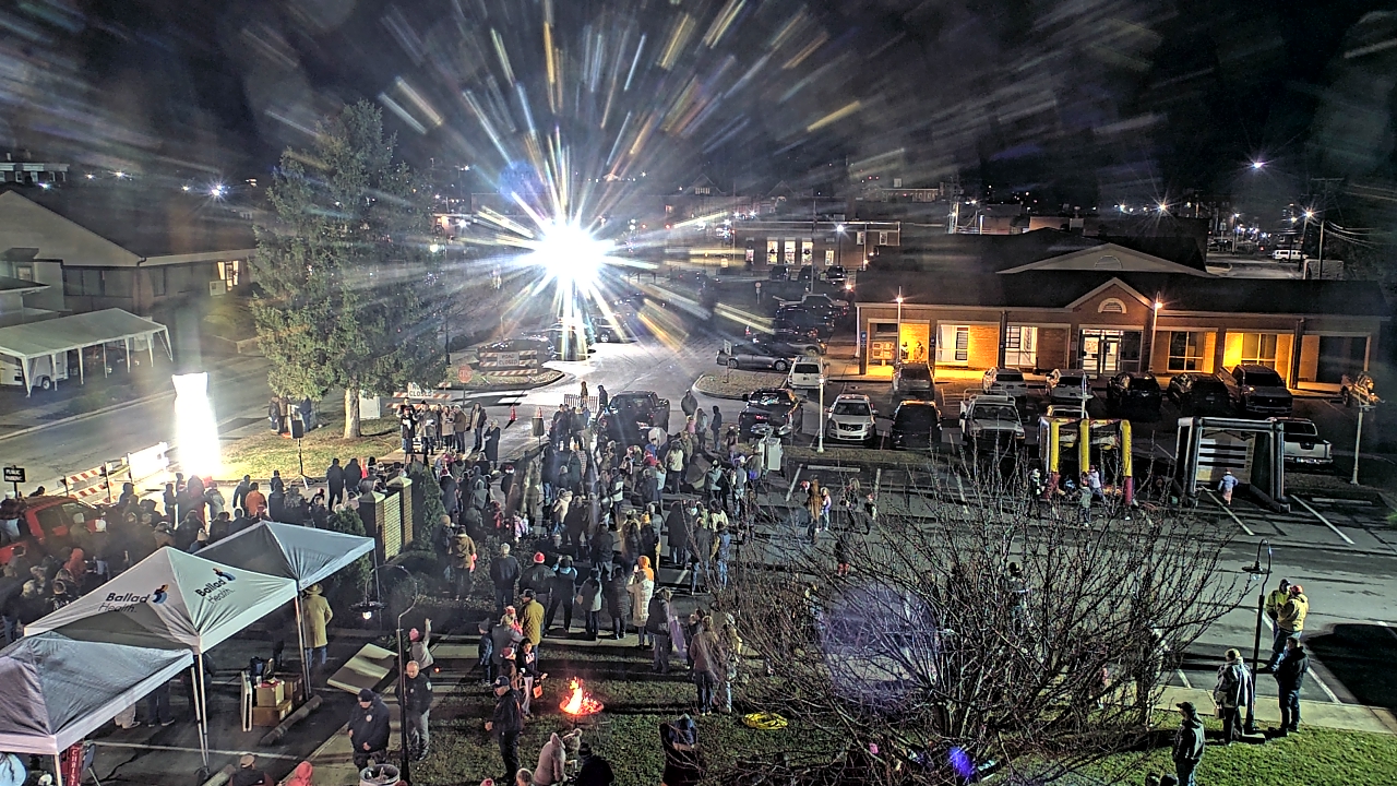 Thumbnail for current weather camera view from Erwin Town Hall in Erwin, Tennessee