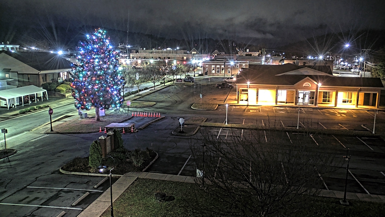 Thumbnail for current weather camera view from Erwin Town Hall in Erwin, Tennessee