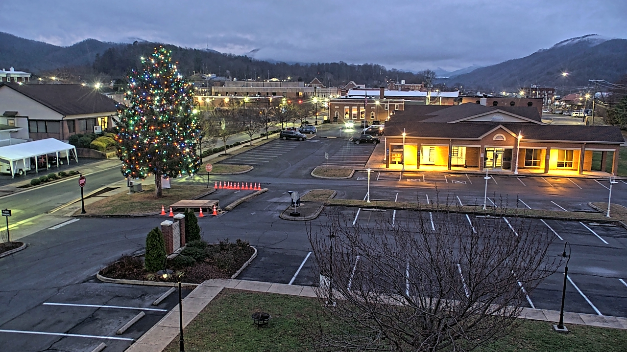 Thumbnail for current weather camera view from Erwin Town Hall in Erwin, Tennessee