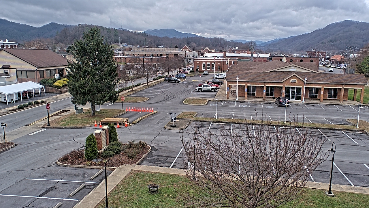 Thumbnail for current weather camera view from Erwin Town Hall in Erwin, Tennessee