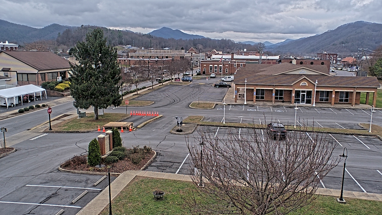 Thumbnail for current weather camera view from Erwin Town Hall in Erwin, Tennessee