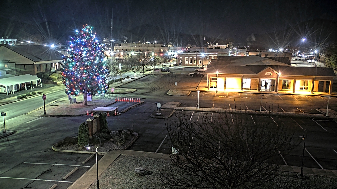 Thumbnail for current weather camera view from Erwin Town Hall in Erwin, Tennessee