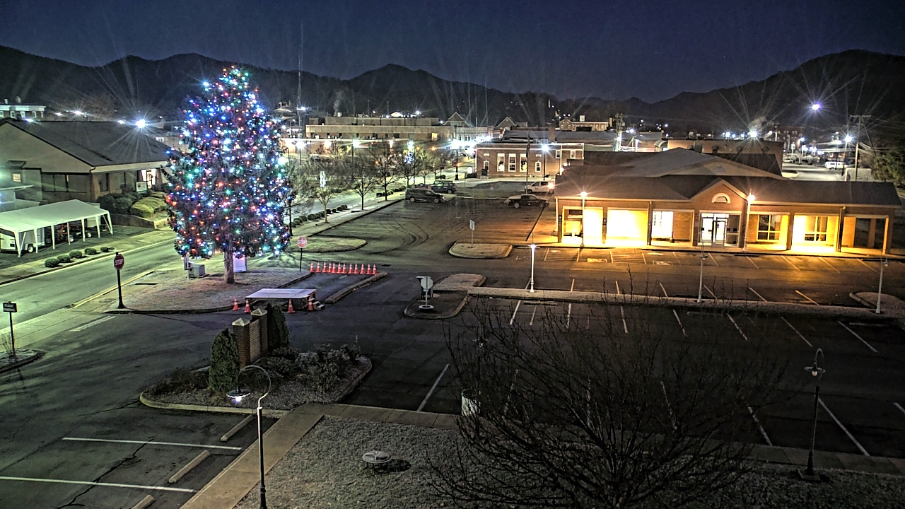 Thumbnail for current weather camera view from Erwin Town Hall in Erwin, Tennessee