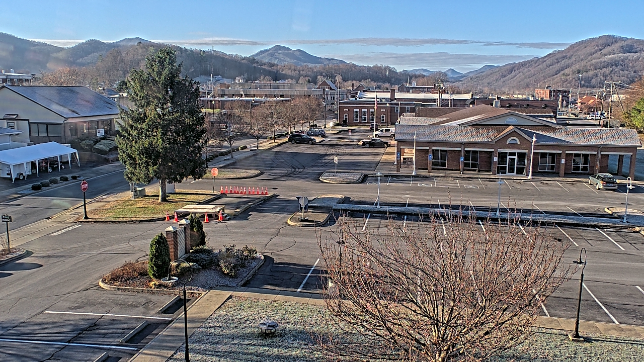 Thumbnail for current weather camera view from Erwin Town Hall in Erwin, Tennessee