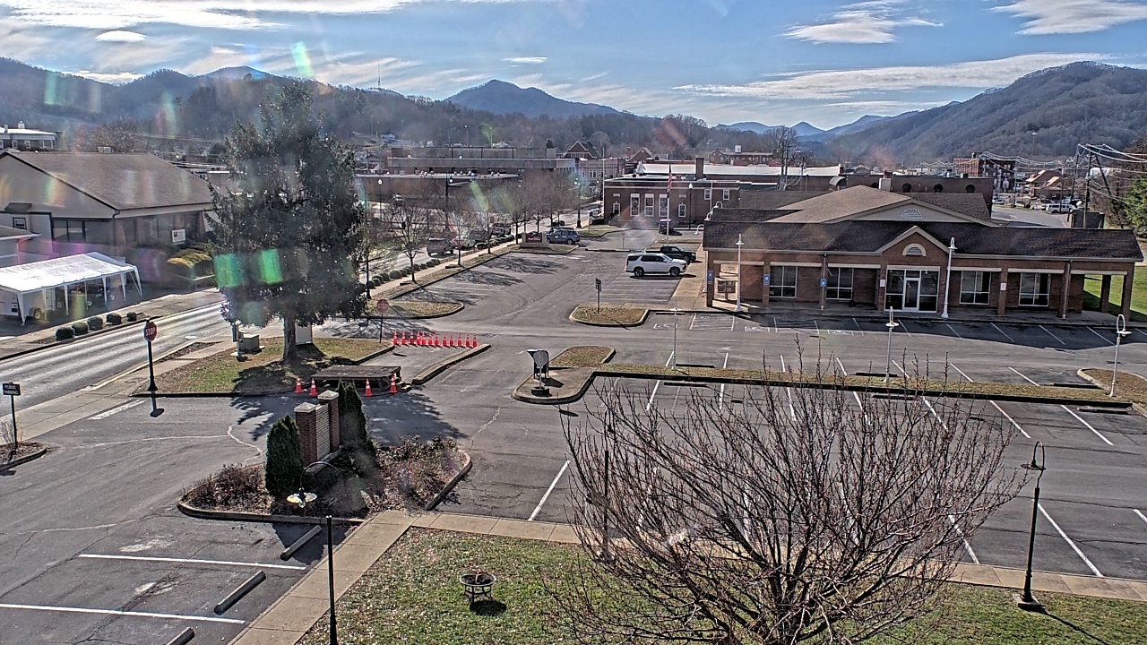 Thumbnail for current weather camera view from Erwin Town Hall in Erwin, Tennessee