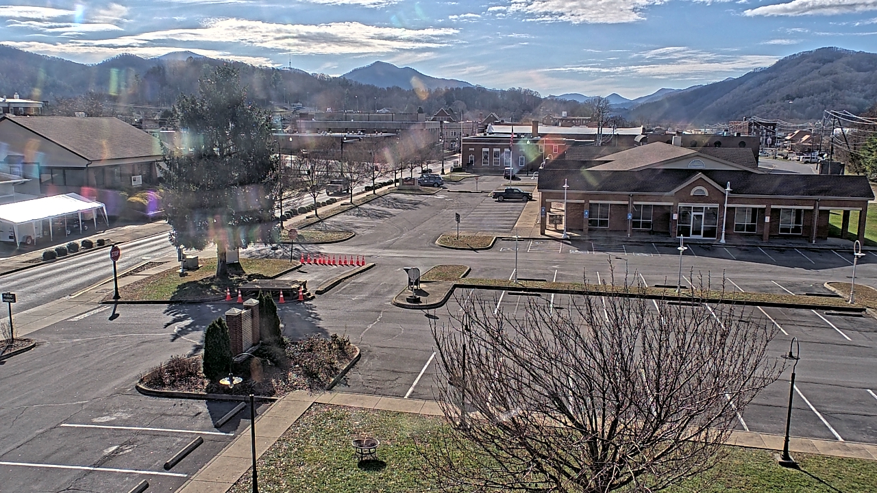 Thumbnail for current weather camera view from Erwin Town Hall in Erwin, Tennessee