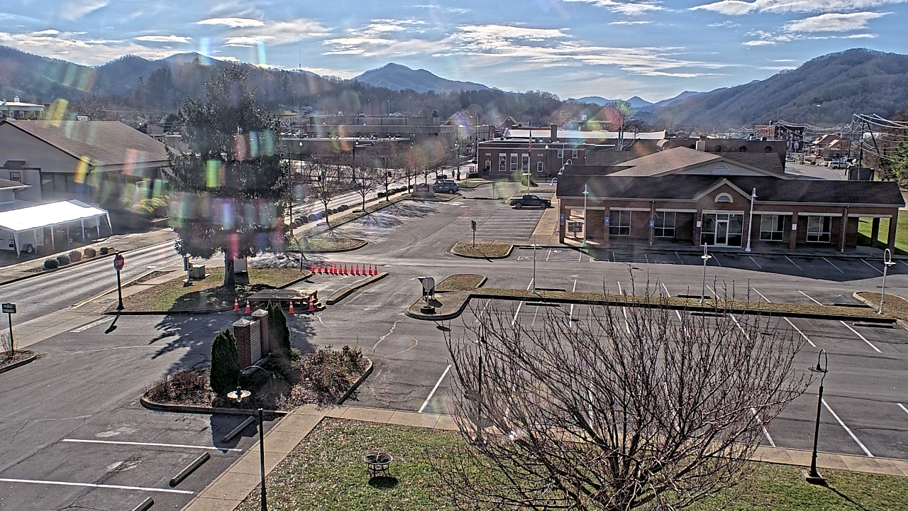 Thumbnail for current weather camera view from Erwin Town Hall in Erwin, Tennessee