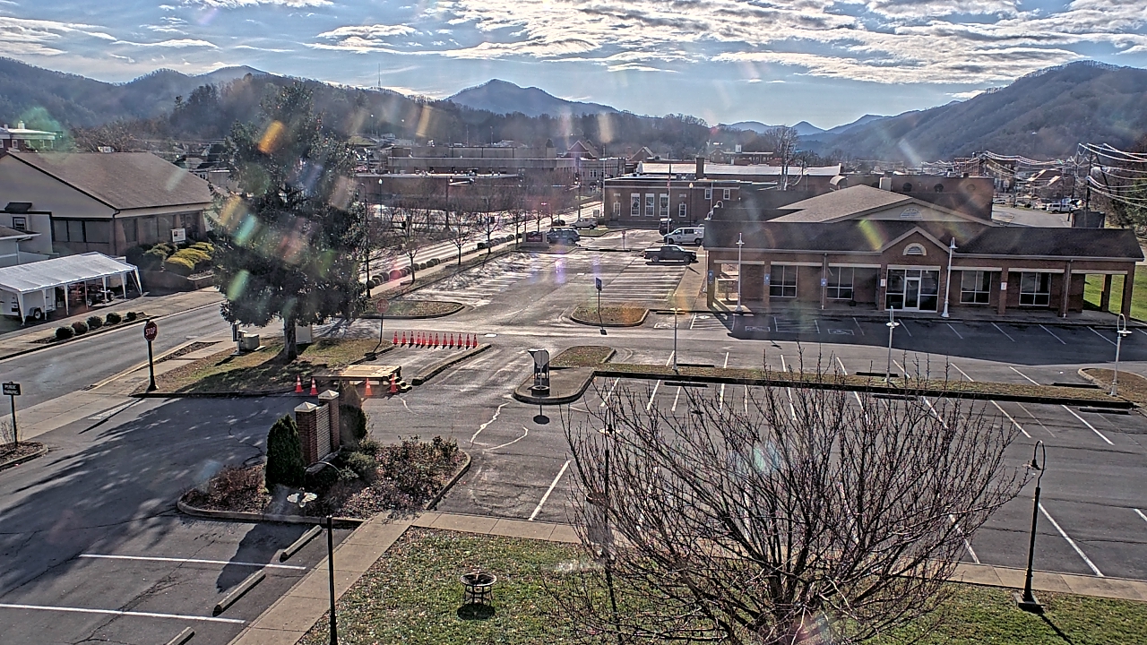 Thumbnail for current weather camera view from Erwin Town Hall in Erwin, Tennessee