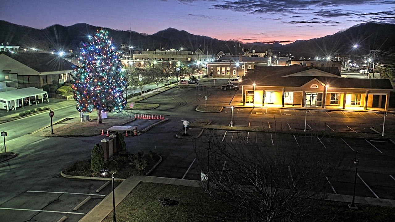 Thumbnail for current weather camera view from Erwin Town Hall in Erwin, Tennessee