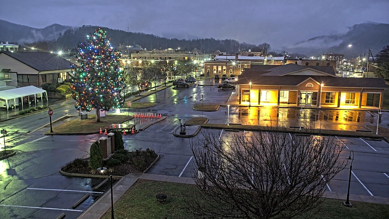Thumbnail for current weather camera view from Erwin Town Hall in Erwin, Tennessee