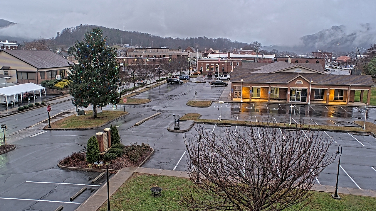 Thumbnail for current weather camera view from Erwin Town Hall in Erwin, Tennessee