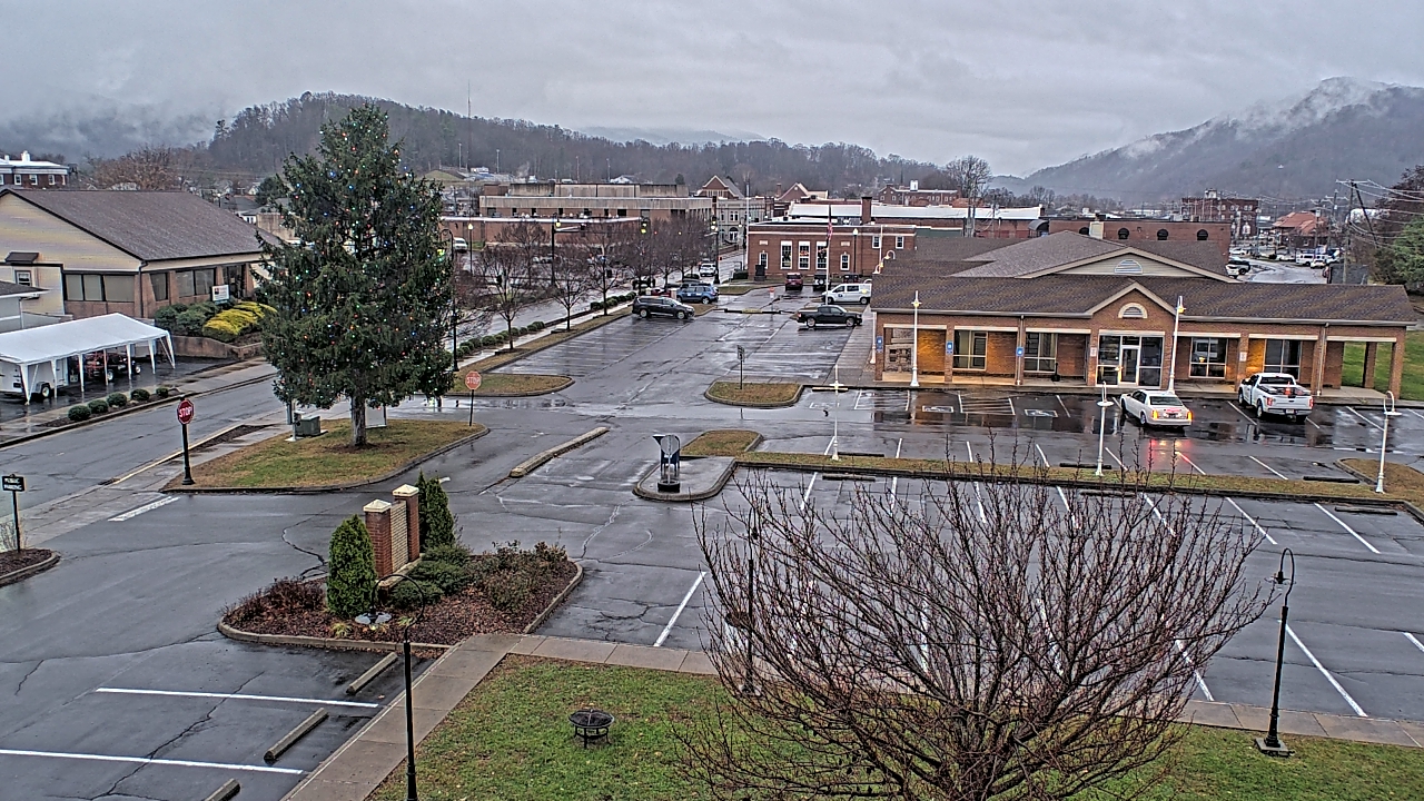 Thumbnail for current weather camera view from Erwin Town Hall in Erwin, Tennessee