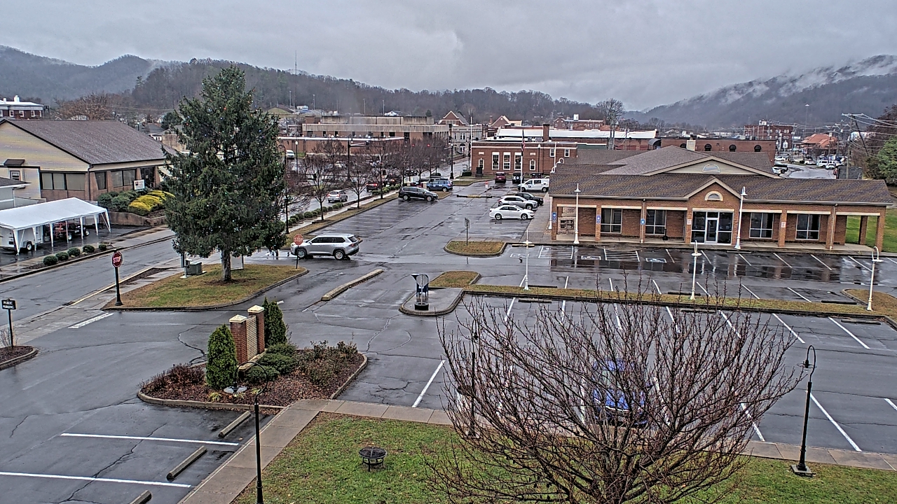 Thumbnail for current weather camera view from Erwin Town Hall in Erwin, Tennessee